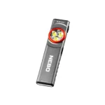 Utolsó esély NEBO NEB-FLT-1042-G SLIM MINI zseblámpa, 250 lumen, 450mAh, IPX4, alumínium burkolat, mágneses talp NEB-FLT-1042-G