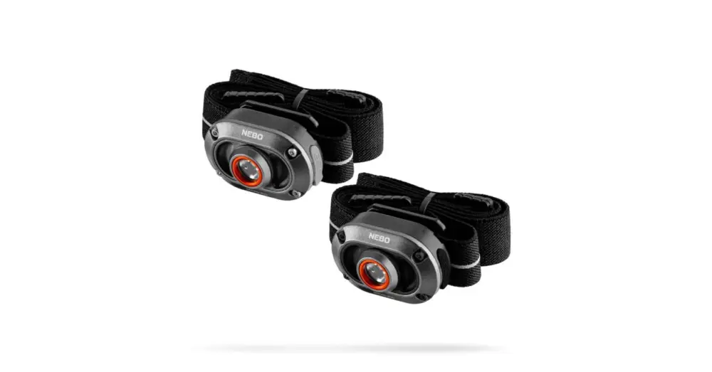 NEBO NEB-HLP-1010-G MYCRO 250 fejlámpa szett, 2 db / szett, 250 lumen, vízálló, akkumulátoros tápellátás NEB-HLP-1010-G Vedd meg most