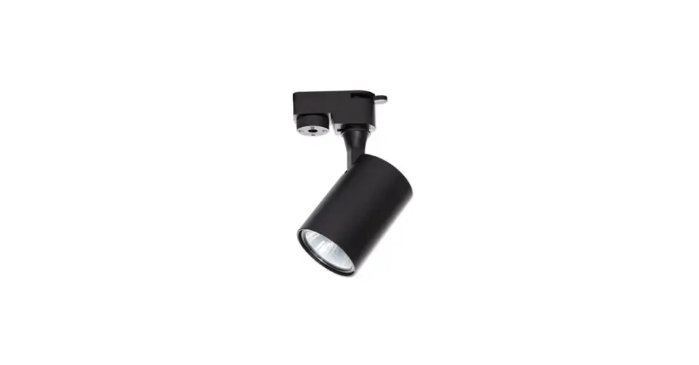 Olcsóbb Elion 1 fázisú GU10 spotlámpa sínes 55mm fekete