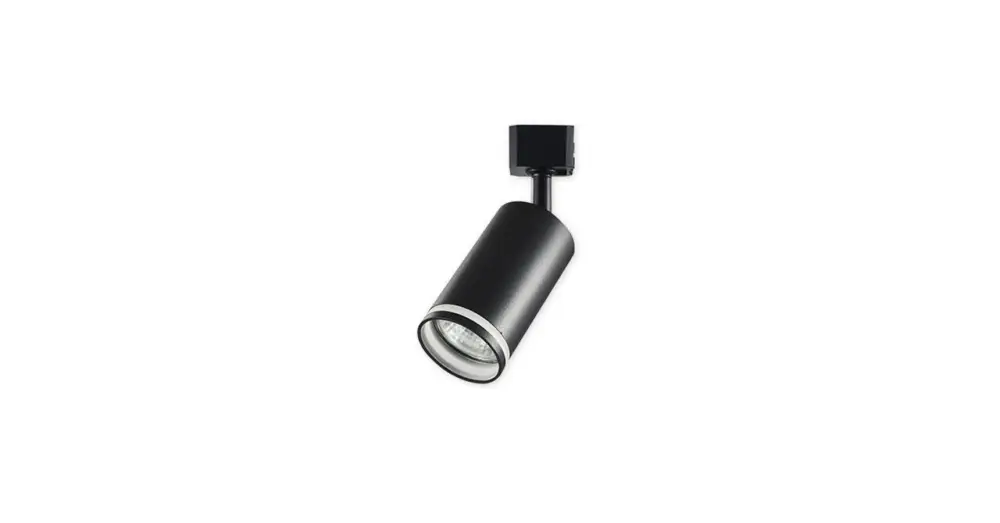 Ring Spotlámpa sínes 1 fázisú GU10 55mm fekete Népszerű