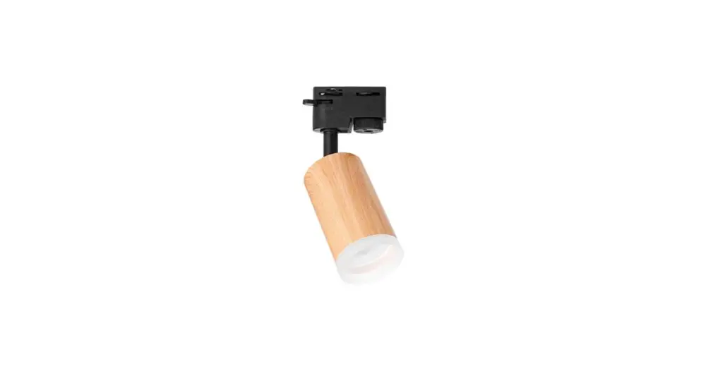 Woody Sínes Spotlámpa 1 fázisú GU10 55mm fa Ajánlat