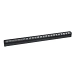 Végkiárusítás Linda LED sínlámpa, 1 fázisú, 90 cm, 36 W, 4000 K, fekete