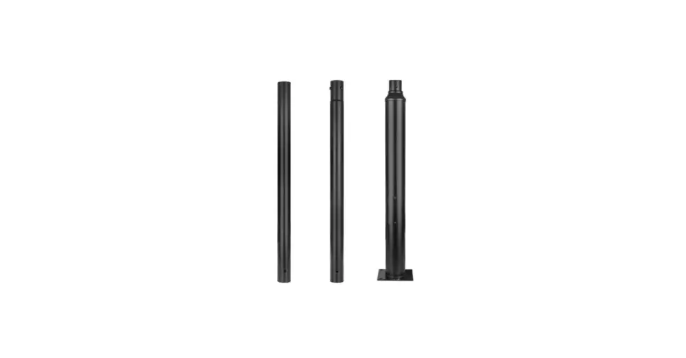Világítóoszlop 76mm 3m 20x20cm fekete Vedd meg online
