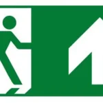 C91-MLR-PKT-VUR Piktogram vészvilágítóhoz (felfele mutató nyíl) Azonnali szállítás