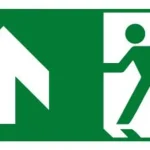 Legjobb ár C91-MLR-PKT-VUL Piktogram vészvilágítóhoz (felfele mutató nyíl)