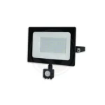 LED SMD fényszóró Tiga 50W 4500K fekete PIR Kihagyhatatlan ajánlat