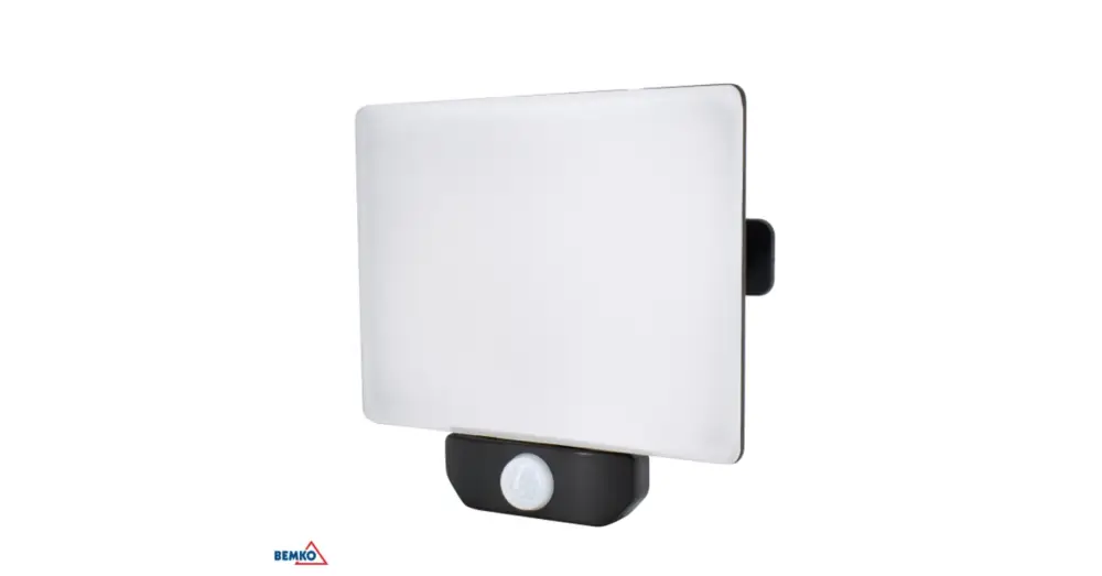 LED fényvető LFX 50W 4000K 4500LM IP65mozgásérzékelővel FEKETE Bestseller