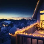Kihagyhatatlan ajánlat HOME KSIW200WW sorolható fényfüzér, 20 méter , 200db melegfehér LED, fehér vezeték, kül- és beltéri kivitel KSIW200WW