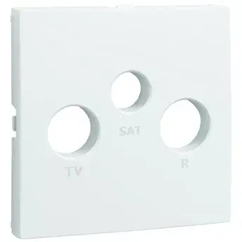 90775_TBR Fedlap R-TV-SAT aljzathoz, fehér Expressz kézbesítés