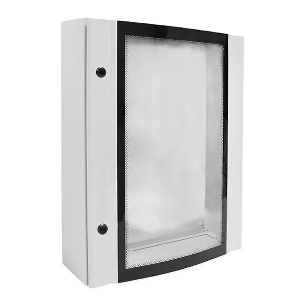 Akciós ár METAL DISTR. BOARD ELOX 65/45/15 TEMP. GLASS, IP55