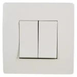 Akció EL BASIC TG103 2 BUTTONS 1 WAY SWITCH CREAM-OLD