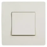 Alacsony ár EL BASIC TG115 1 BUTTON CROSS WAY SWITCH CREAM-OLD