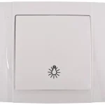 Szuper ajánlat SR-2514 PUSH LIGHT BUTTON WHITE