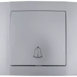 Biztonságos vásárlás SR-2509 DOOR BELL SWITCH SILVER GREY