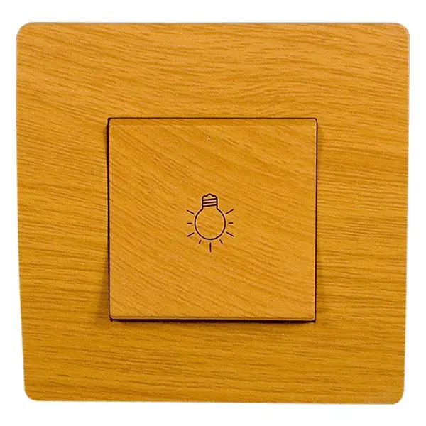 EL BASIC TG112A PUSH LIGHT BUTTON SWITCH PEAR-TREE Exkluzív ajánlat