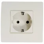 Árengedmény BASIC TZ107 GERMAN STANDARD SOCKET CREAM
