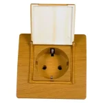 Különleges ajánlat EL BASIC TZ107C GERMAN STANDARD SOCKET WITH COVER