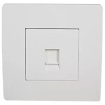 BASIC TZ106 TELEPHONE SOCKET WHITE Prémium
