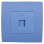 EL BASIC TZ106 TELEPHONE SOCKET BLUE-OLD Expressz szállítás
