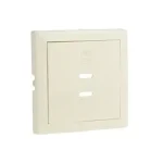 90675_TMF Fedlap dupla töltő aljzathoz (2x USB-C), elefántcsont Csak ma