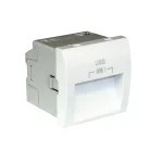 45384_SBR dupla USB töltő (2x USB-A), 20°-os kimenet, fehér Legkelendőbb