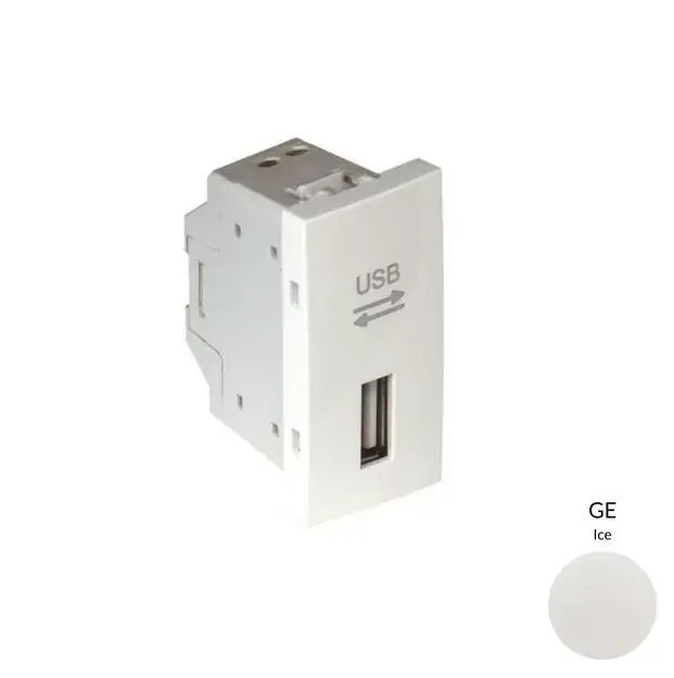Kedvezmény 45437_SGE USB-A adatkommunikációs aljzat, jég - 1 modul