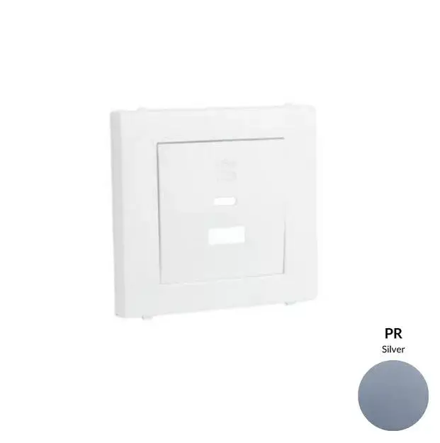 Kihagyhatatlan ajánlat 50674_TPR dupla töltő aljzat fedél (USB-A + USB-C), ezüst