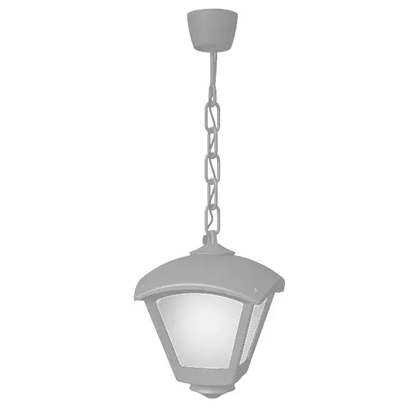 Újdonság DARIO 250 GARDEN HANGING LAMP 1XE27 IP55 GREY