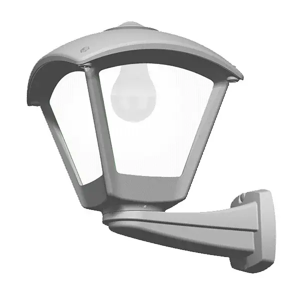 Vedd meg most DARIO 250 GARDEN WALL LAMP 1XE27 IP55 GREY