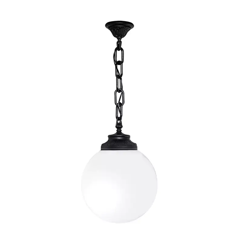 GLOBE 250 OPAL GARDEN HANGING LAMP 1XE27 IP55 BL Outlet