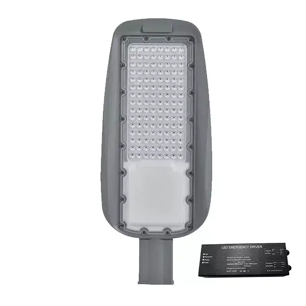 Korlátozott ajánlat PRAGUE SMD LED POULIČNÉ SVIETIDLO 100W 3000K IP65+NÚDZOVÝ ZDROJ