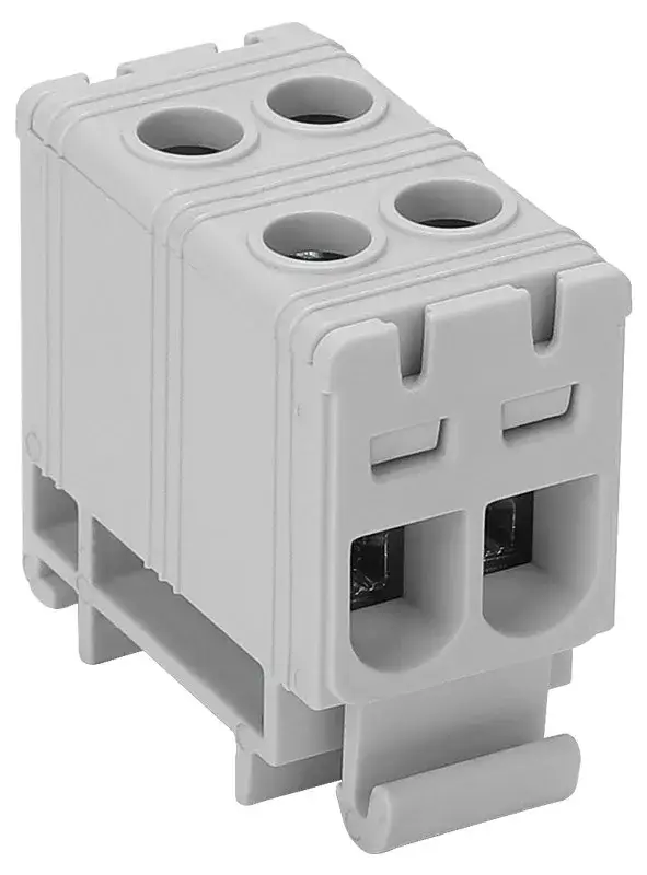 Outlet Rozvodná odbočná svorka na DIN, sivá