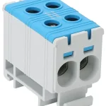 Rozvodná odbočná svorka na DIN, modrá Különleges ajánlat