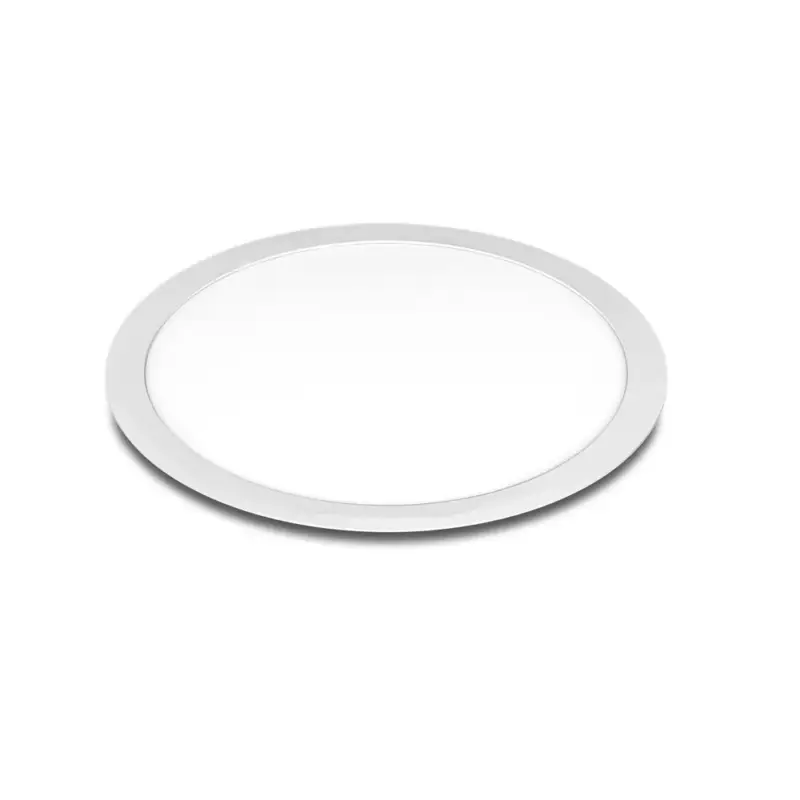 LED panel , 24W , süllyesztett , kerek , meleg fehér , Epistar chip , 2 + 1 év garancia , LEDISSIMO Legnépszerűbb