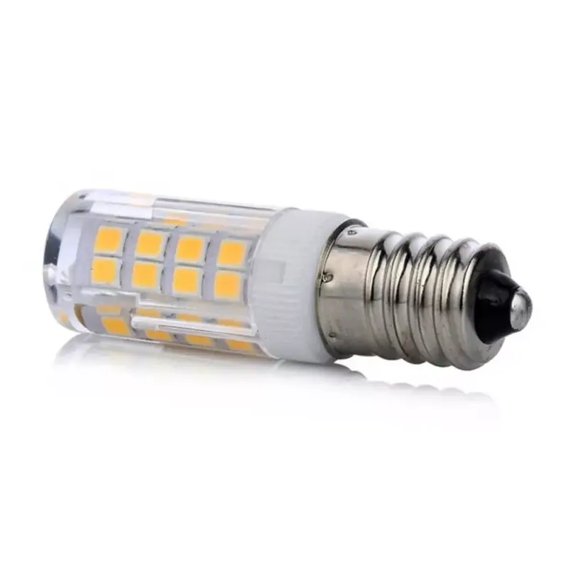 Akciós ár LED lámpa , égő , kukorica , E14 foglalat , 5 Watt , 360° , meleg fehér