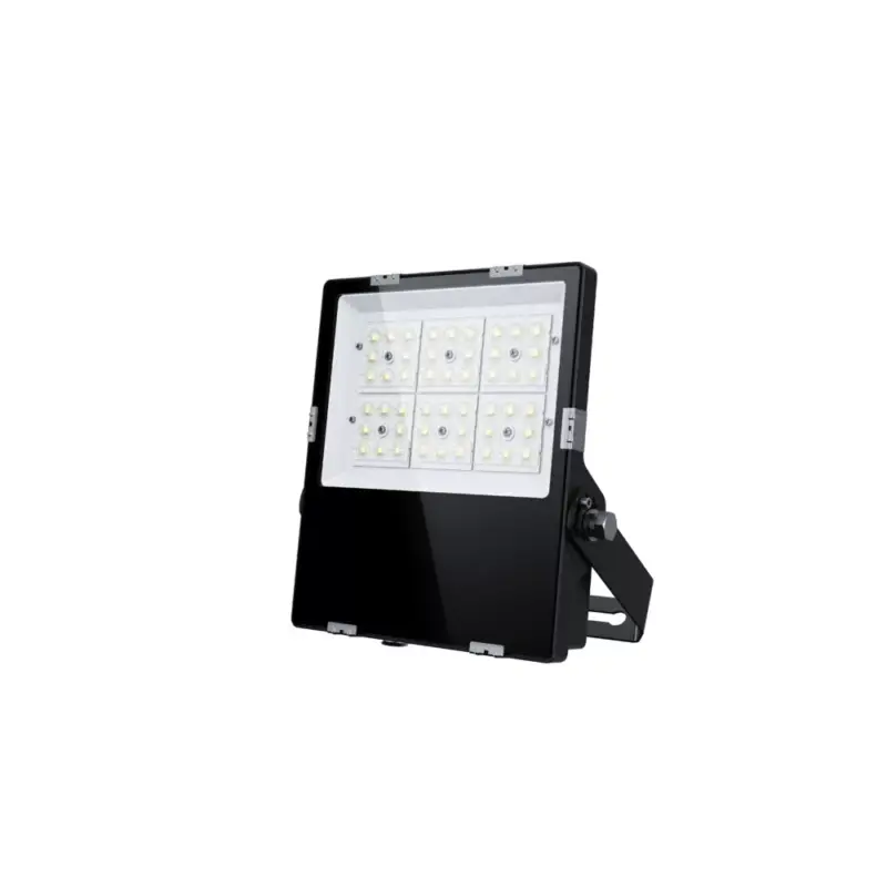 LED reflektor , kültéri , 100w , hideg fehér , 160 lm/w , Lumileds LED , slim , fekete , IP66 ,5 év garancia , LEDISSIMO TECHNICAL Legnépszerűbb