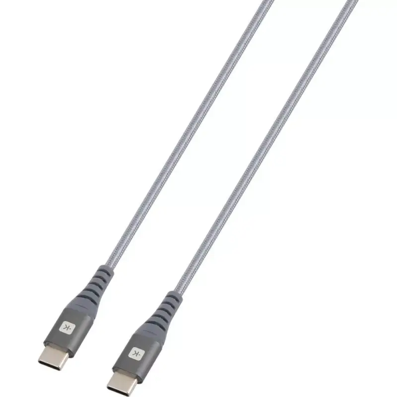 SKROSS Steel Line USB kábel, töltő, szinkron, (USB-C - USB-C) 2m Expressz kézbesítés