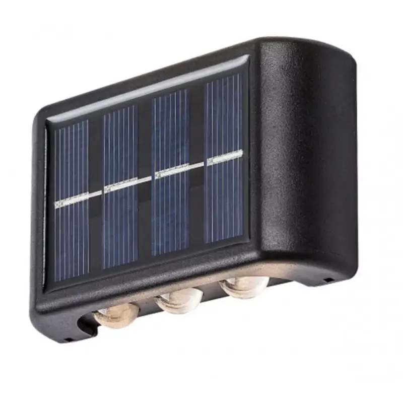 Újdonság Led lámpatest , napelemes , oldalfali , 1.2 Watt , meleg fehér , kültéri , IP44 , Rábalux , KANGTON