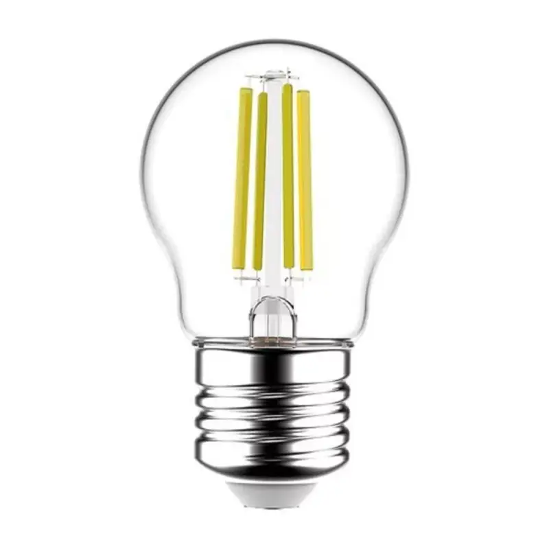 Kedvezményes ár LED lámpa , égő , izzószálas hatás , filament , G45 , E27 , körte , 2W , meleg fehér , "A" energiaosztály , Rábalux