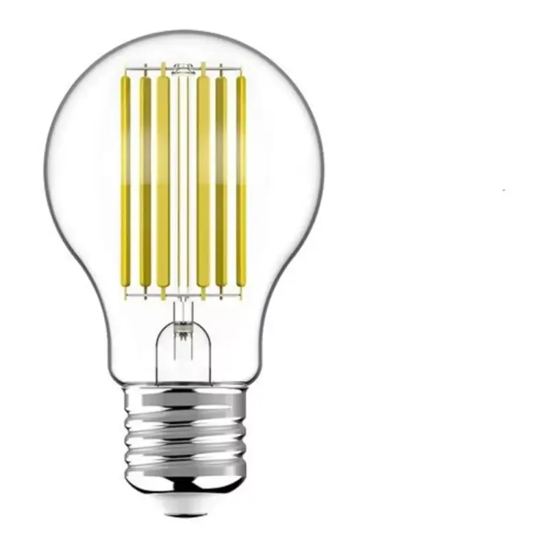 Biztonságos fizetés LED lámpa , égő , izzószálas hatás , filament , körte , E27 , 7W , meleg fehér , "A" energiaosztály , Rábalux