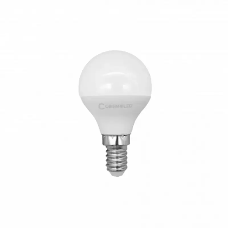 LED lámpa , égő , kisgömb , E14 foglalat , 3W , természetes fehér , COSMOLED Szezonális akció