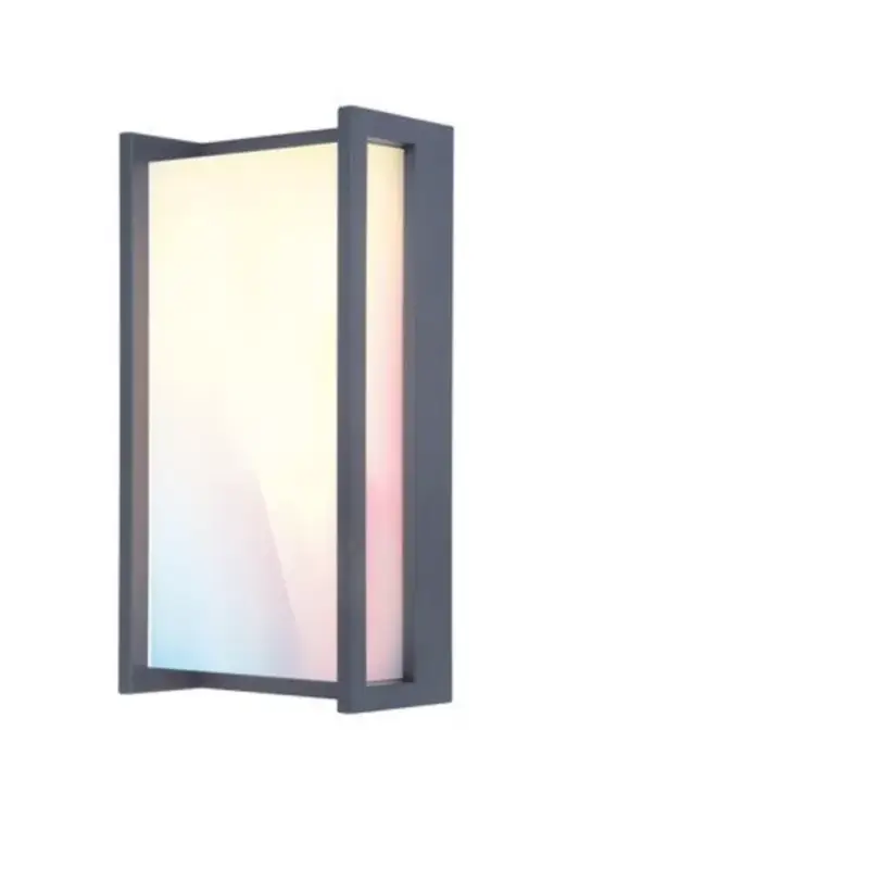 Ne maradj le LED lámpatest , oldalfali , 15.2W , RGB , CCT , dimmelhető , kültéri , IP54 , LUTEC CONNECT , QUBO