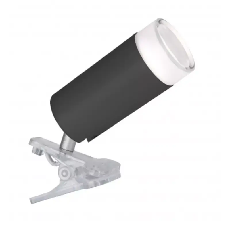LED lámpatest , spot , csiptethető , GU10 , 4.7W , RGB , CCT , dimmelhető , fekete , LUTEC CONNECT , KLIPA Azonnal elérhető