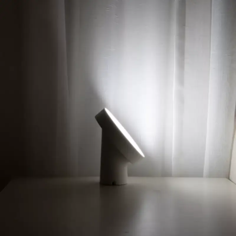 LED lámpatest , hordozható , asztali , 9.7W , RGB , CCT , dimmelhető , fehér , LUTEC CONNECT , MOA Szezonális akció
