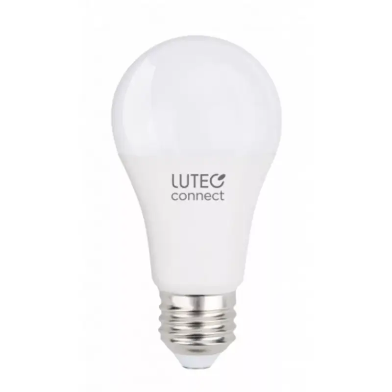 Azonnali szállítás LED lámpa , égő , körte , 2 x E27 , 2 x 9.2W , RGB, CCT , dimmelhető távirányítóval , LUTEC CONNECT
