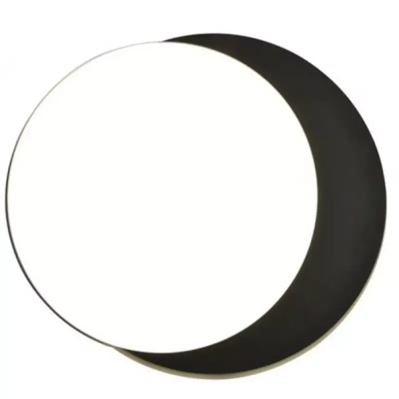 LED lámpatest , mennyezeti , oldalfali , billenthető , 24.3 W , kerek , 2in1 , matt fekete , kültéri , IP54 , LUTEC , GOLETA Ne maradj le
