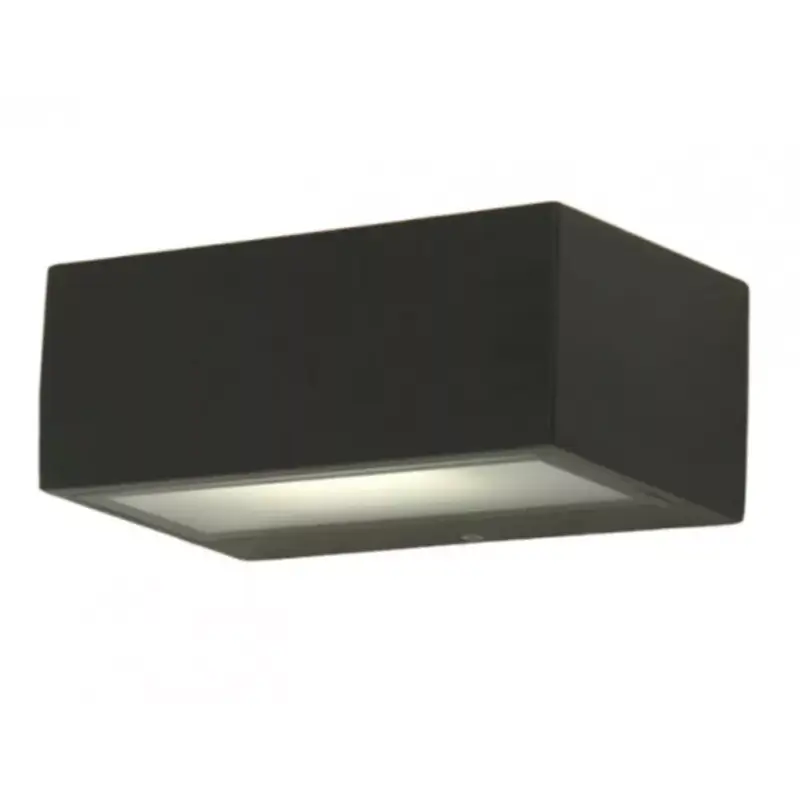 Azonnali szállítás LED lámpatest , oldalfali , E27 , 2 irányú, sötét szürke , kültéri , IP44, LUTEC , GEMINI