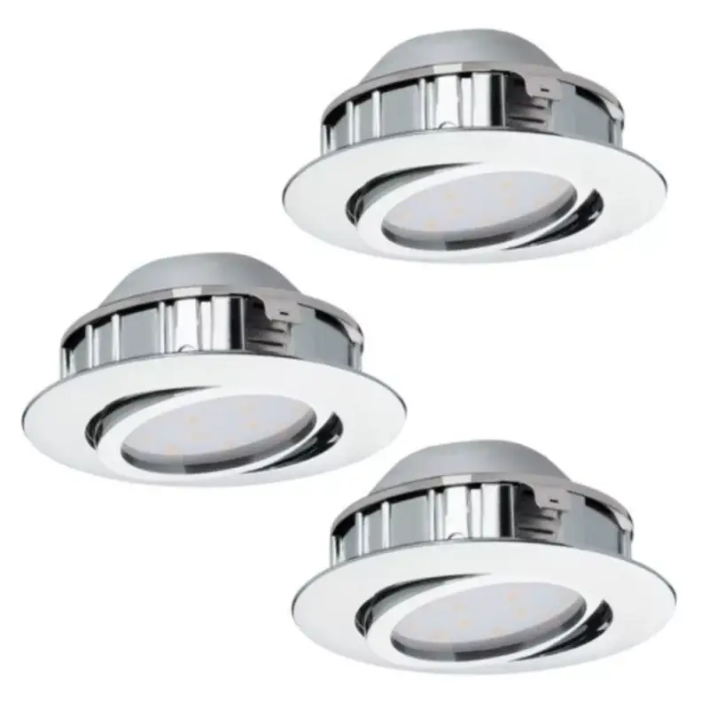 EGLO , 95858 , PINEDA , süllyesztett lámpa , 3000 K , LED , 3X5,5W , Yes , IP20 Szezonális akció