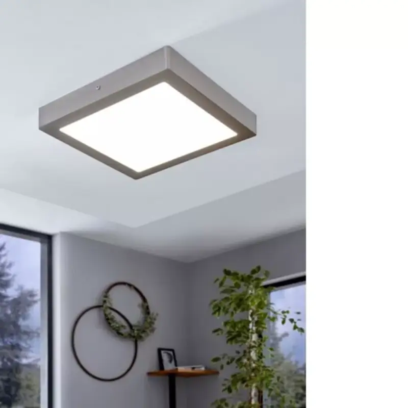 Akciós ár LED panel , 21W , falon kívüli , négyzet , dimmelhető , RGB , CCT , nikkel keret , EGLO , Connect , FUEVA-C , 96681