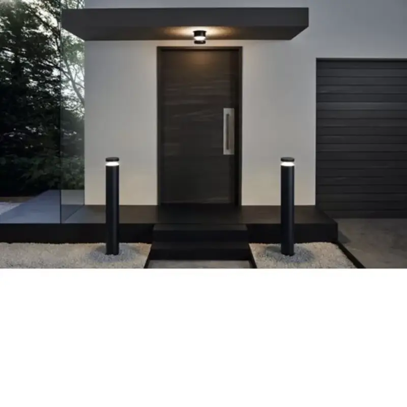 Alacsony ár Led lámpatest , oldalfali , 11 Watt , meleg fehér , fekete , kültéri , IP44 , EGLO , MELZO , 97303